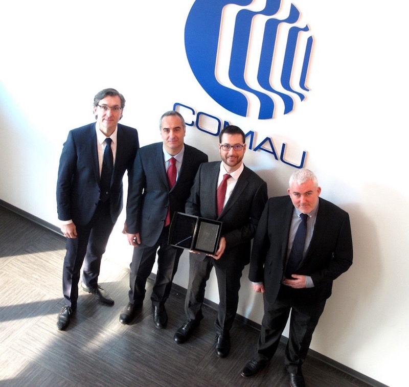 Comau wins Volvo Quality Excellence Award